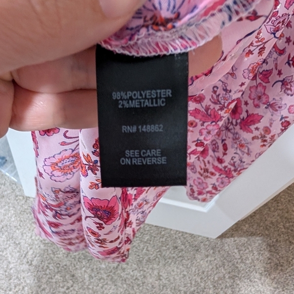 NWT Torrid Pink Floral Chiffon Ruched Sleeve Kimono in Size 2 (18/20) - Picture 15 of 15